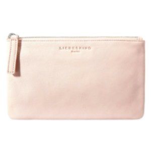NWOT LIEBESKIND Jenny Soft Leather Pink Pouch Bag